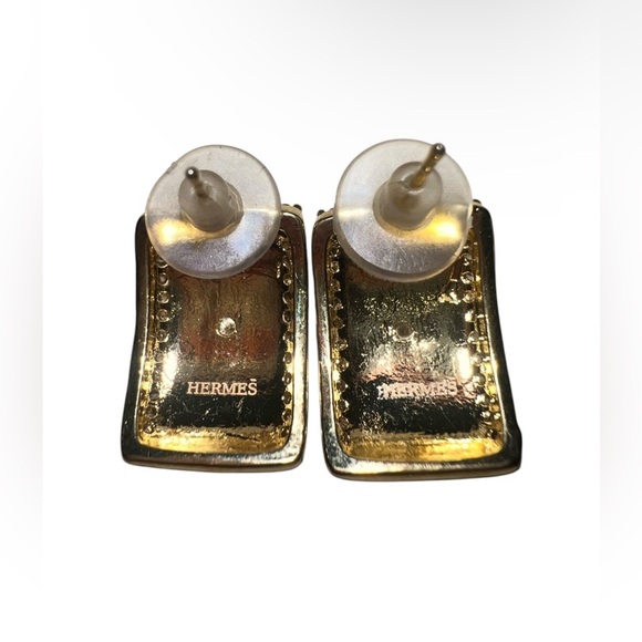 Hermes Jewelry bundle comes with Necklace Earrings and Ring excellent condition! - Picture 7 of 10